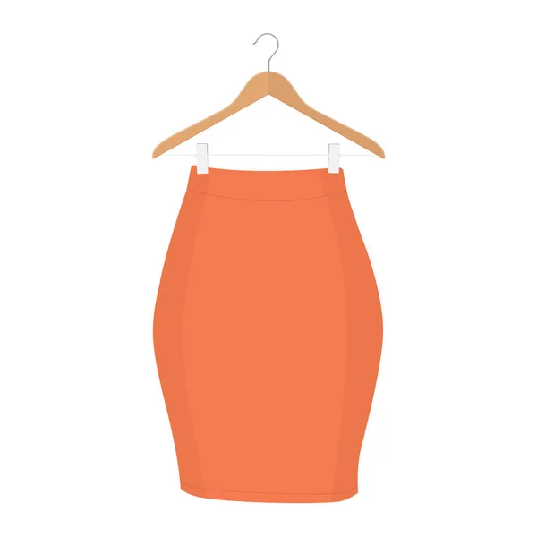 Šablona sukně, design módní žena ilustrace-ženy sukně — Stockový vektor