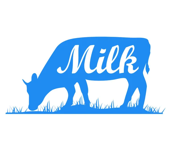 Mleczarnia mleka krowiego — Wektor stockowy