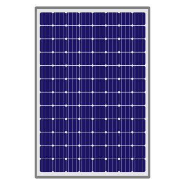 Güneş paneli, alternatif elektrik kaynağı, sürdürülebilir kaynakların kavramı.