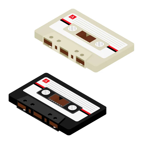 Cinta de cassette de audio — Archivo Imágenes Vectoriales