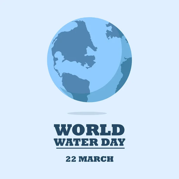 World water day raster illustration — Stock Photo, Image