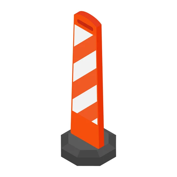 Road street barrier raster illustration — Stock Photo, Image