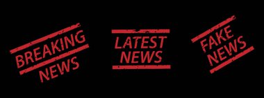 News grunge rubber stamp
