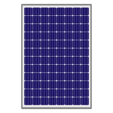 Güneş paneli, alternatif elektrik kaynağı, sürdürülebilir kaynakların kavramı.