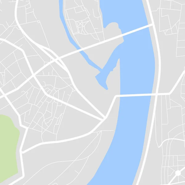 Растрова Ілюстрація Карти Міста Схема Доріг — стокове фото