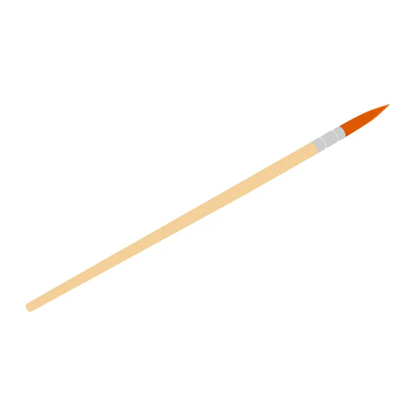 Raster Illustrasyon Boya Fırçası Sanatçı Fırça Simgesi — Stok fotoğraf