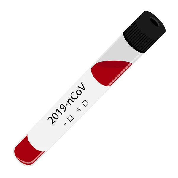 Coronavirus 2019 Ncov Blood Sample Test Surto Vírus Corona Vírus — Fotografia de Stock