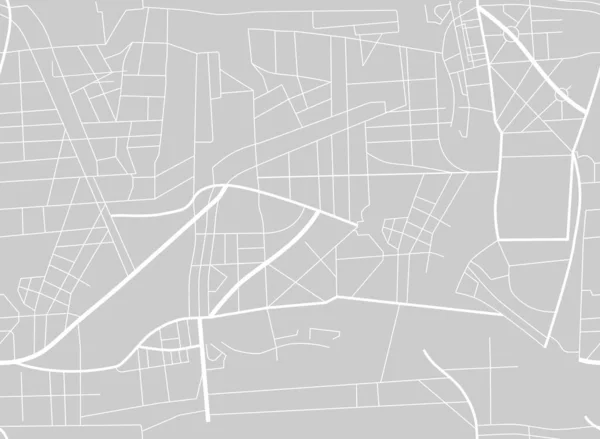 Raster Ilustração Mapa Cidade Esquema Estradas Padrão Sem Costura Mapa — Fotografia de Stock