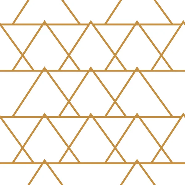 Patrón Geométrico Abstracto Con Líneas Triángulos Sin Costura Fondo Vectorial — Vector de stock