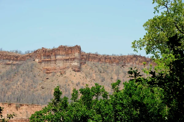 Chilojo Cliffs Gonarezhou Ook Wel Grand Canyon Van Zimbabwe Genoemd — Stockfoto