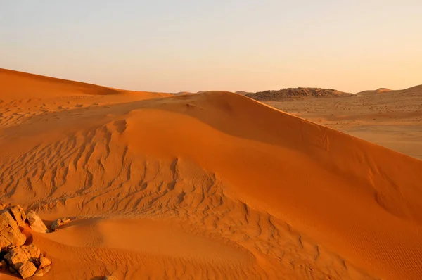 Kleuren Contrasten Van Het Namibische Woestijnzand Creëren Een Enorm Natuurlijk — Stockfoto