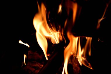 Alevlerin sıcaklığı karanlığa karşı iyidir.