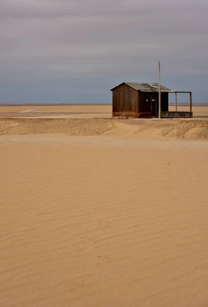 Antiga Delegacia Polícia Conception Bay Deserto Namib Abandonada Deserto — Fotografia de Stock