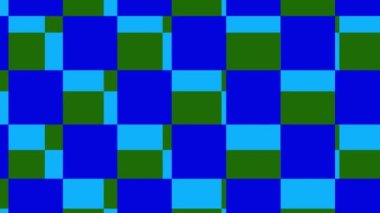 Üç katmanlı karelerin arkaplanı hareket ediyor