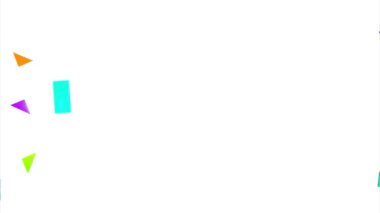 arkaplan renkli parçalardan oluşur. dur hareketi