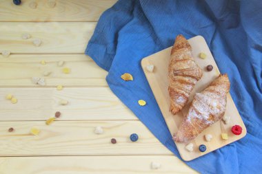 Ay çöreği, besleyici sağlıklı bir kahvaltı