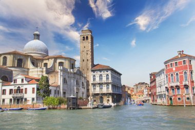 Grand Canal Venedik, İtalya'nın güzel manzaralarını