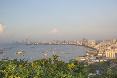 Güzel manzara, Pattaya, Tayland Panoraması