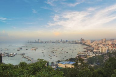 Güzel manzara, Pattaya, Tayland Panoraması