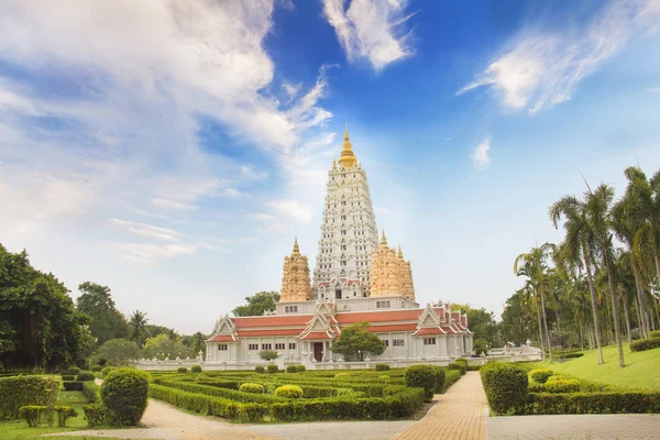 Bella Vista Del Tempio Wat Yan Pattaya Thailandia Immagine Stock