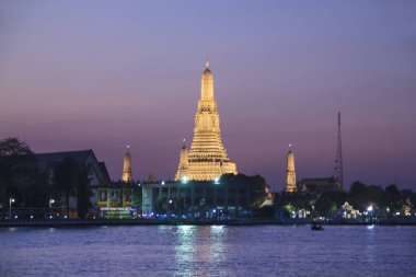 Temple of Dawn veya Tapınağı, Dawn Wat Arun Bangkok, Tayland