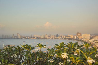 Güzel manzara, Pattaya, Tayland Panoraması
