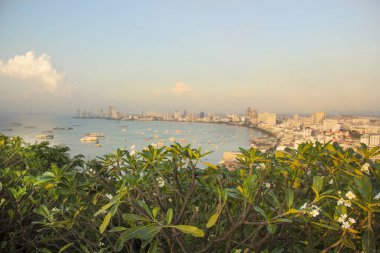 Güzel manzara, Pattaya, Tayland Panoraması