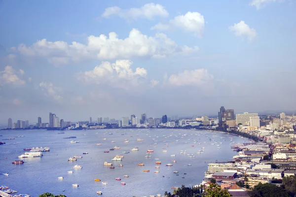 Güzel manzara, Pattaya, Tayland Panoraması
