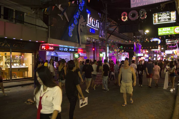 Pattaya Noviembre Gente Famosa Calle Walking Noviembre 2018 Pattaya Tailandia — Foto de Stock