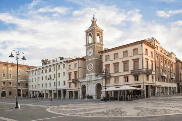 Prachtig Uitzicht Het Plein Van Drie Martelaren Rimini Italië — Stockfoto