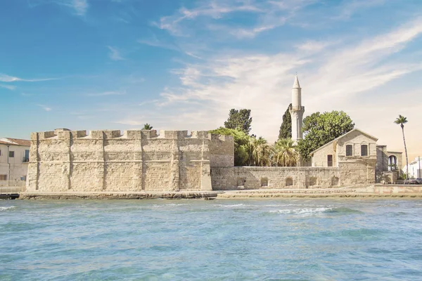 Bela Vista Castelo Larnaca Ilha Chipre — Fotografia de Stock