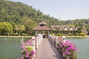 Tayland'da tropikal bir tatil güzel görünümü