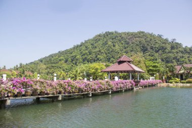 Tayland'da tropikal bir tatil güzel görünümü