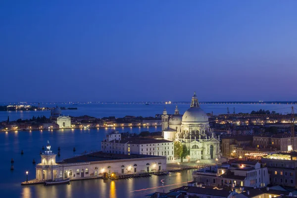 Wunderschöner Blick Auf Santa Maria Della Salute Und Die Venezianische — Stockfoto