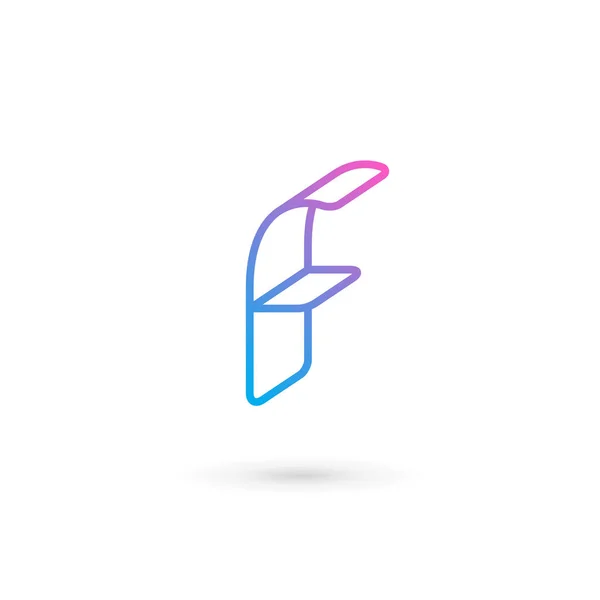 Bogstavet Logo Ikon Design Skabelon Elementer – Stock-vektor