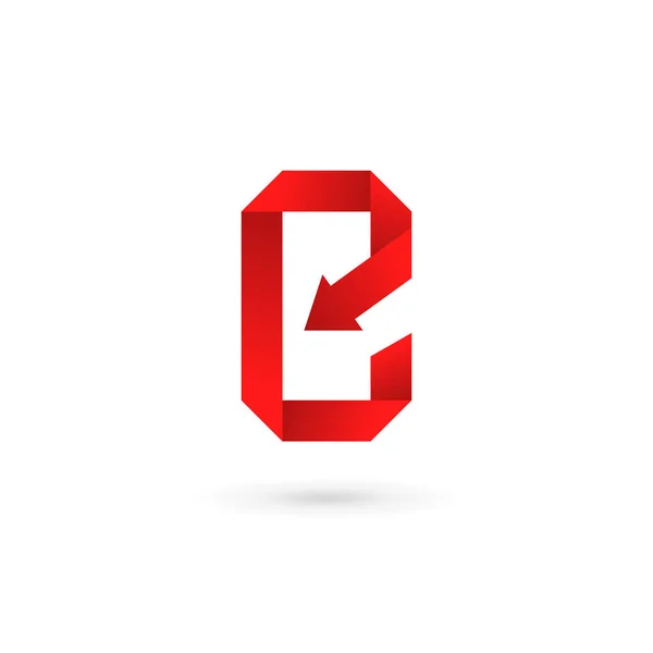 Brief Handy App Logo Symbol Design Vorlage — Stockvektor