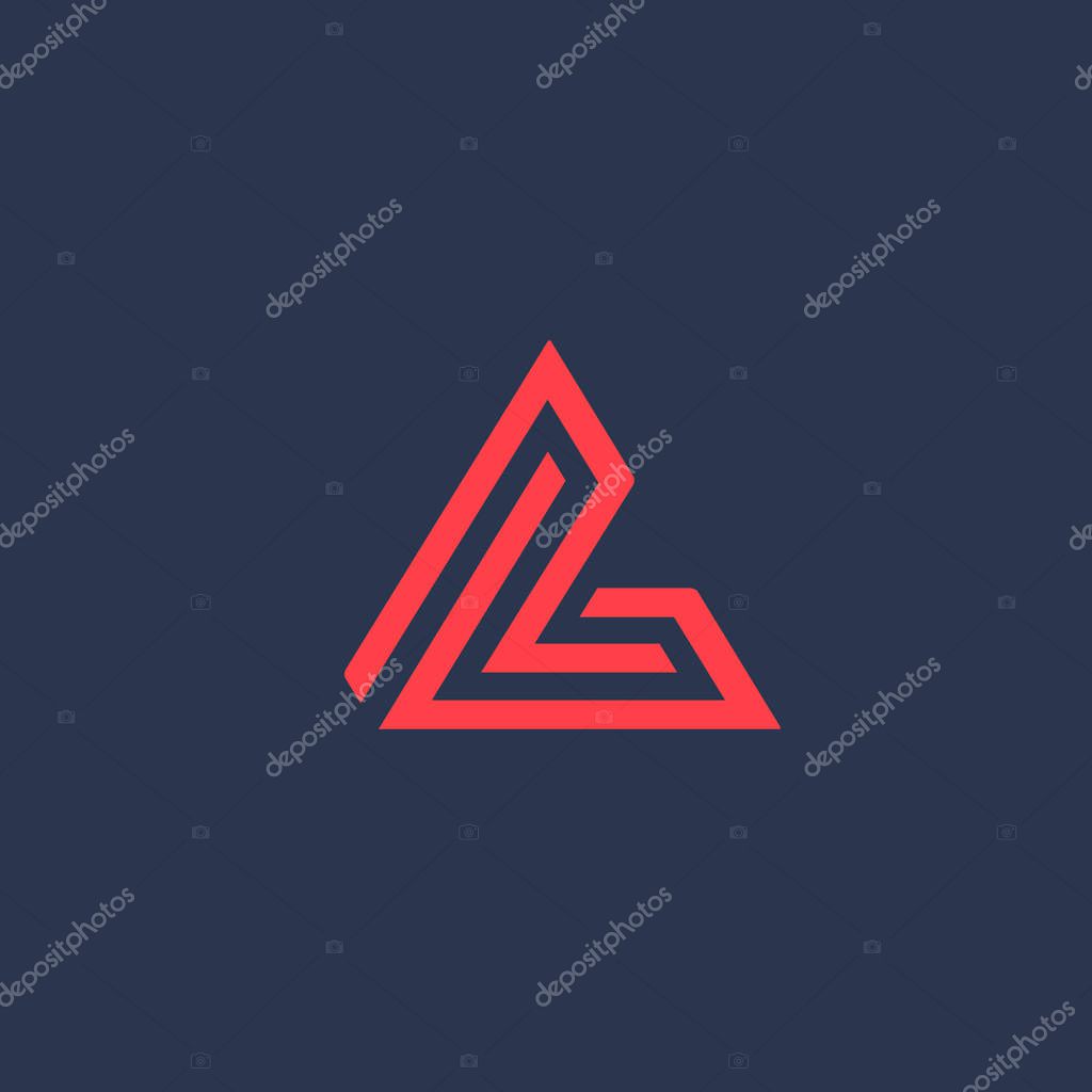 Letter L logo icon design template elements