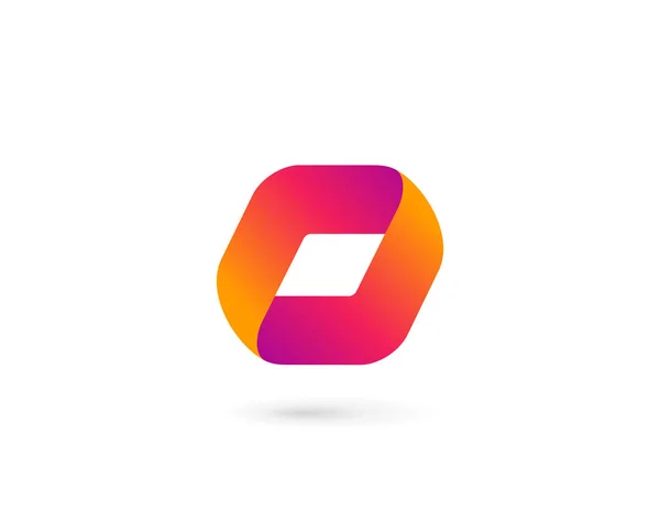 Design Ícone Logotipo Negócios Abstrato Com Letra —  Vetores de Stock