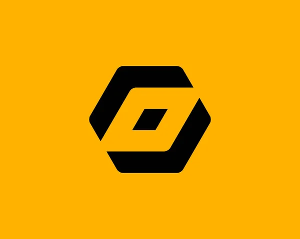 Letra Número Icono Del Logotipo Elementos Plantilla Diseño — Vector de stock