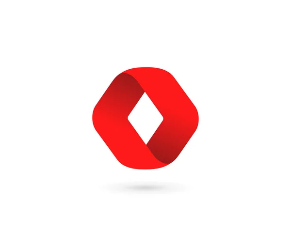 Design Ícone Logotipo Negócios Abstrato Com Letra —  Vetores de Stock