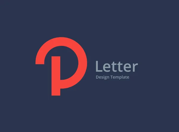 Letter Logo Pictogram Ontwerp Template Elementen — Stockvector