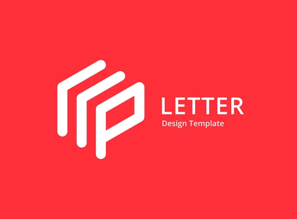 Letter Logo Pictogram Ontwerp Template Elementen — Stockvector