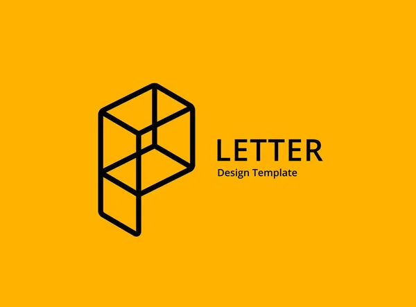 Letter 아이콘 디자인 템플릿 — 스톡 벡터