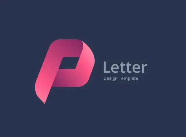 Letter Logo Pictogram Ontwerp Template Elementen — Stockvector