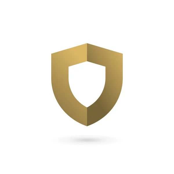 手紙 J シールド ロゴ アイコンのデザイン テンプレート要素 — ストックベクタ