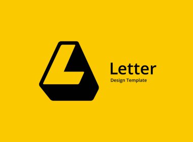 Letter L logo icon design template elements clipart
