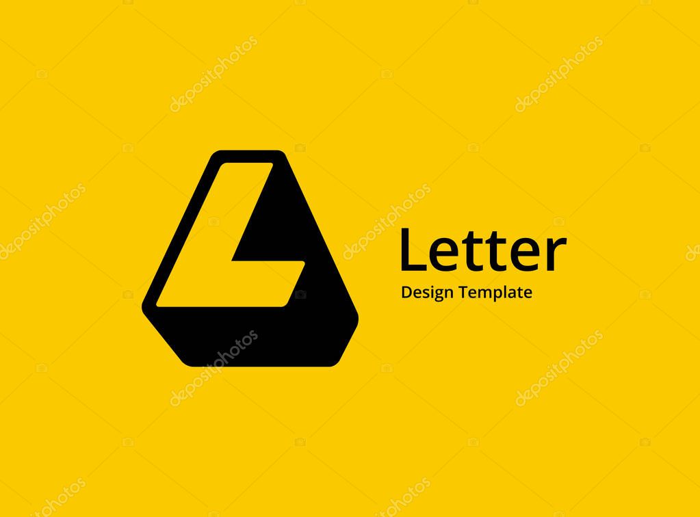Letter L logo icon design template elements