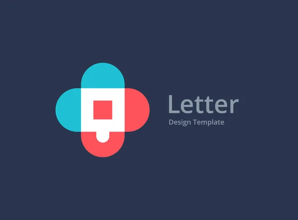 Letter Q kruis plus medische logo pictogram ontwerp template elementen — Stockvector