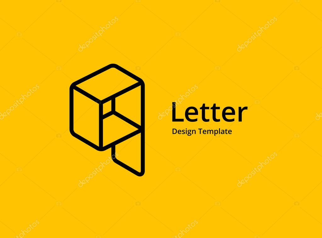 Letter Q or number 9 construction logo icon design template elements