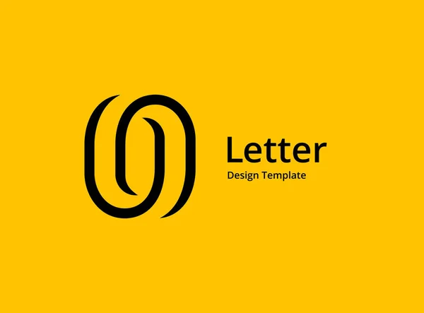 Letter Nummer Logo Pictogram Ontwerp Template Elementen — Stockvector